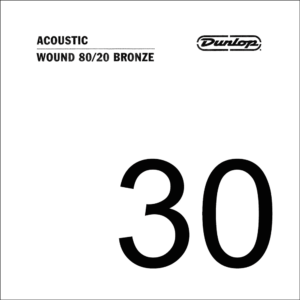 CUERDA ACÚSTICA DUNLOP 80/20 BRONZE .030