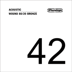 CUERDA ACÚSTICA DUNLOP 80/20 BRONZE .042
