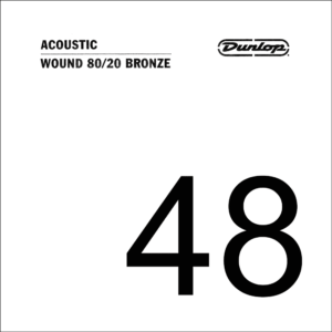 CUERDA ACÚSTICA DUNLOP 80/20 BRONZE .048