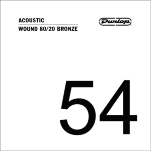 CUERDA ACÚSTICA DUNLOP 80/20 BRONZE .054
