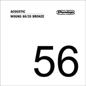 CUERDA ACÚSTICA DUNLOP 80/20 BRONZE .056