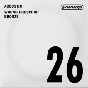 CUERDA ACÚSTICA DUNLOP 92/8 PHOSPHOR BRONZE .026