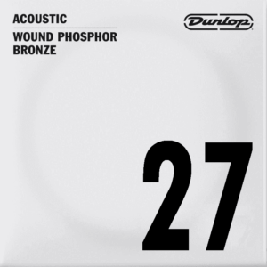 CUERDA ACÚSTICA DUNLOP 92/8 PHOSPHOR BRONZE .027
