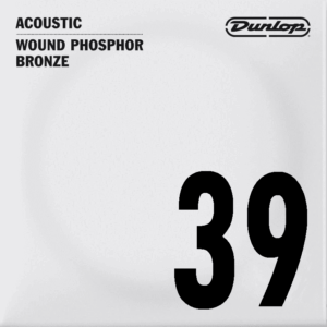 CUERDA ACÚSTICA DUNLOP 92/8 PHOSPHOR BRONZE .039