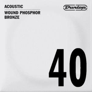 CUERDA ACÚSTICA DUNLOP 92/8 PHOSPHOR BRONZE .040