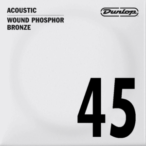 CUERDA ACÚSTICA DUNLOP 92/8 PHOSPHOR BRONZE .045
