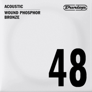 CUERDA ACÚSTICA DUNLOP 92/8 PHOSPHOR BRONZE .048