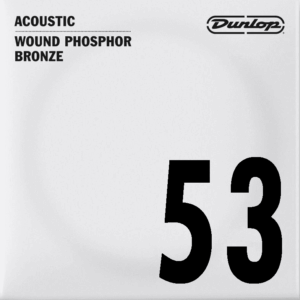 CUERDA ACÚSTICA DUNLOP 92/8 PHOSPHOR BRONZE .053
