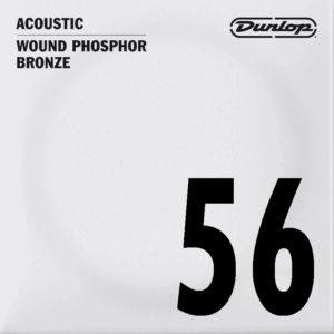 CUERDA ACÚSTICA DUNLOP 92/8 PHOSPHOR BRONZE .056