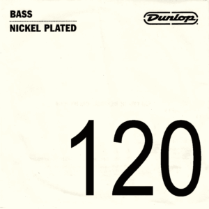 CUERDA BAJO DUNLOP NICKEL ENTORCHADO .120
