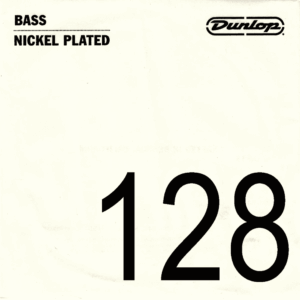 CUERDA BAJO DUNLOP NICKEL ENTORCHADO .128