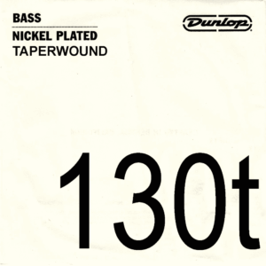 CUERDA BAJO DUNLOP NICKEL ENTORCHADO (TAPERED) .130