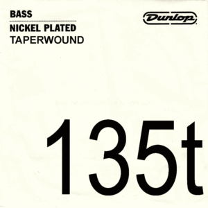 CUERDA BAJO DUNLOP NICKEL ENTORCHADO (TAPERED) .135