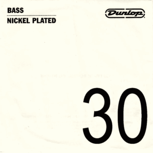 CUERDA BAJO DUNLOP NICKEL ENTORCHADO .030