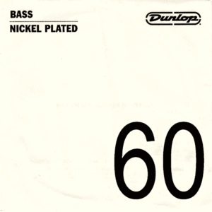 CUERDA BAJO DUNLOP NICKEL ENTORCHADO .060