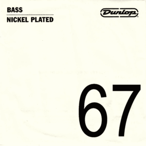 CUERDA BAJO DUNLOP NICKEL ENTORCHADO .067