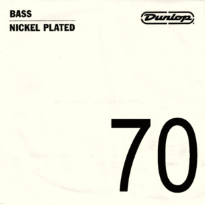 CUERDA BAJO DUNLOP NICKEL ENTORCHADO .070