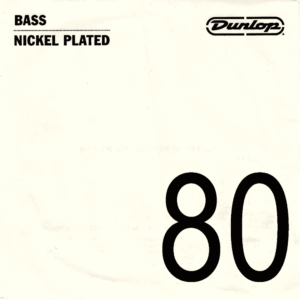 CUERDA BAJO DUNLOP NICKEL ENTORCHADO .080