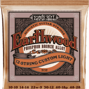 JUEGO ACÚSTICA EARTHWOOD PHOS/BZ (12 St.) LIGHT 10-48 