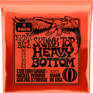 JUEGO ELÉCTRICA SLINKY TOP HEAVY BOTTOM 10-52 TRIPACK (3)