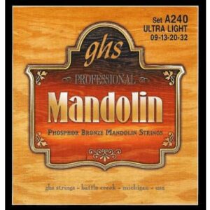JUEGO MANDOLINA PHOSPHOR BRONZE ULTRA LIGHT 9-32