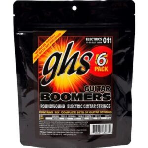 JUEGO ELÉCTRICA BOOMERS® NICKEL MEDIUM 11-50 (PACK 5)