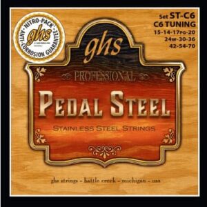 JUEGO PEDAL STEEL SUPER STEELS? - AFINACIÓN C6