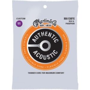 JUEGO ACÚSTICA AUTHENTIC FLEXIBLE CORE SILK & PHOSPHOR 11-47