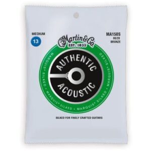 JUEGO ACÚSTICA AUTHENTIC SILKED BRONZE 80/20 MEDIUM 13-56