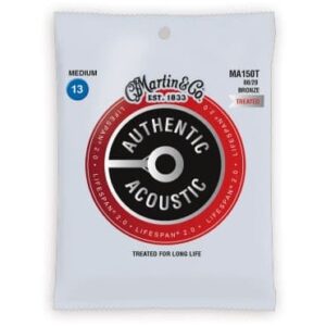 JUEGO ACÚSTICA AUTHENTIC Lifespan®2.0 BRONZE 80/20 MEDIUM 13-56