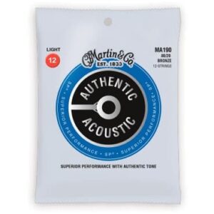 JUEGO ACÚSTICA AUTHENTIC SP 12ST BRONZE 80/20 LIGHT 12-54
