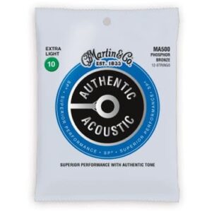 JUEGO ACÚSTICA AUTHENTIC SP 92/8 PHOSPHOR BRONZE 12St EXTRA LIGHT 10-47
