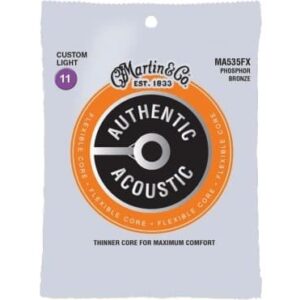 JUEGO ACÚSTICA AUTHENTIC SP FLEXIBLE PHOSPHOR/BZ 92/8 LIGHT 11-52