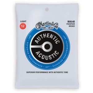 JUEGO ACÚSTICA AUTHENTIC SP PHOSPHOR BRONZE 92/8 LIGHT 12-54
