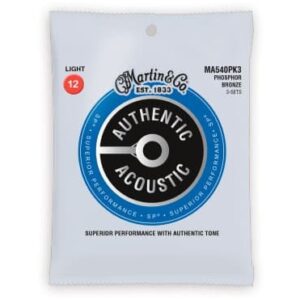 JUEGO ACÚSTICA AUTHENTIC SP PHOSPHOR BRONZE 92/8 LIGHT 12-54 (PACK 3)