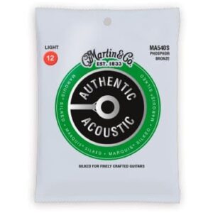 JUEGO ACÚSTICA AUTHENTIC SILKED PHOSPHOR BRONZE 92/8 LIGHT 12-54