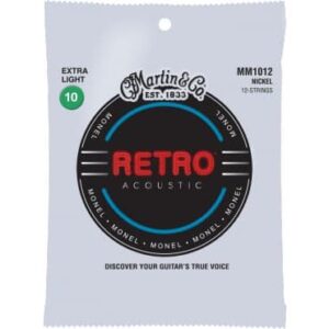 JUEGO ACÚSTICA RETRO MONEL 12St. EXTRA LIGHT .010