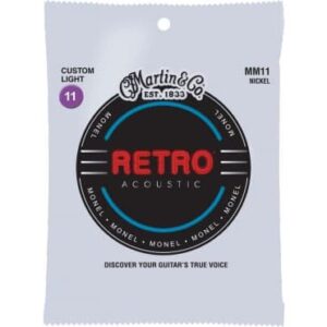 JUEGO ACÚSTICA RETRO MONEL CUSTOM LIGHT 11-52
