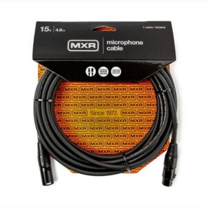 CABLE MICRÓFONO MXR® XLR-XLR - 4,5 m