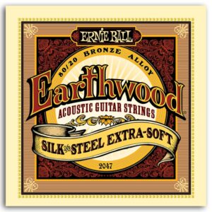 JUEGO ACÚSTICA EARTHWOOD BZ. SILKSTEEL XSOFT10-50