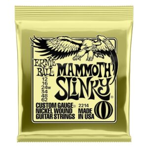 SET ELÉCTRICA MAMMOTH SLINKY NICKEL 12 - 62 (3º Entorchada)