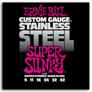 JUEGO ELÉCTRICA SLINKY S. STEEL SUPER 9-42
