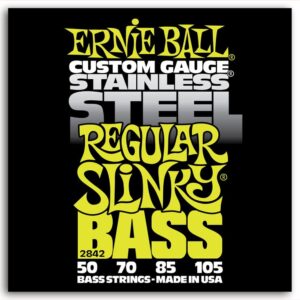 SET BAJO SLINKY S.STEEL REGULAR 50-105