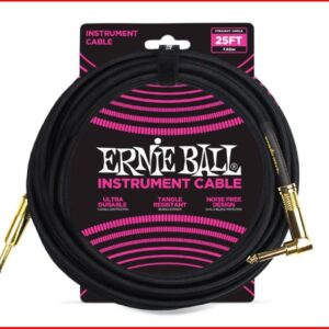 INSTRUMENTO TRENZADO JACK-JACK SA Negro / Negro - 7,62m
