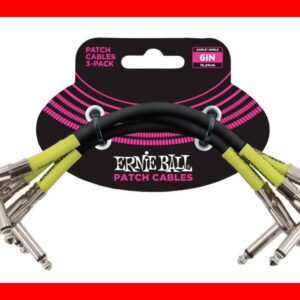 CABLE INTERLINK JACK-JACK Ángulo Plano Negro - 15,24m (PACK de 3)