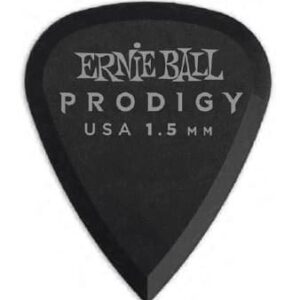 BOLSA DE PÚAS PRODIGY Negra 1,5 mm - 6 unidades