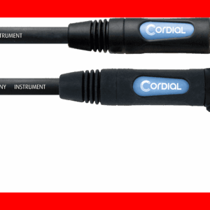 Cable de instrumento jack-jack Recto/Acodado de 1,5m