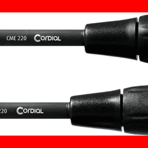 Cable de micrófono XLR de 2,5 m