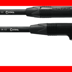 Cable de guitarra jack recto/acodado 3 m