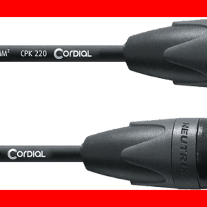 Adaptador cable de micrófono XLR macho/macho
